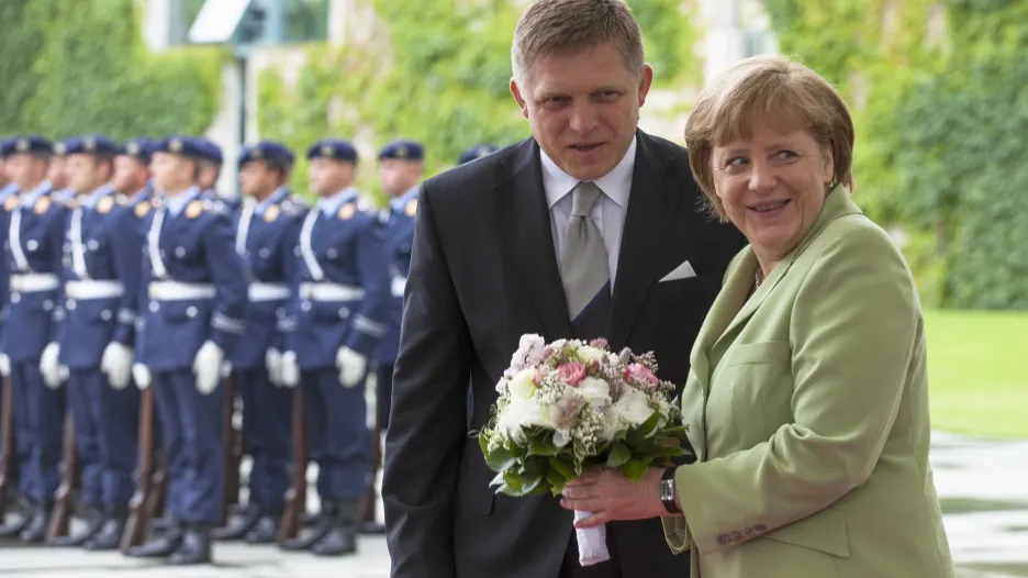 Merkelová a Fico