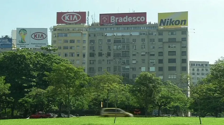 Reklamy v Rio de Janeiru