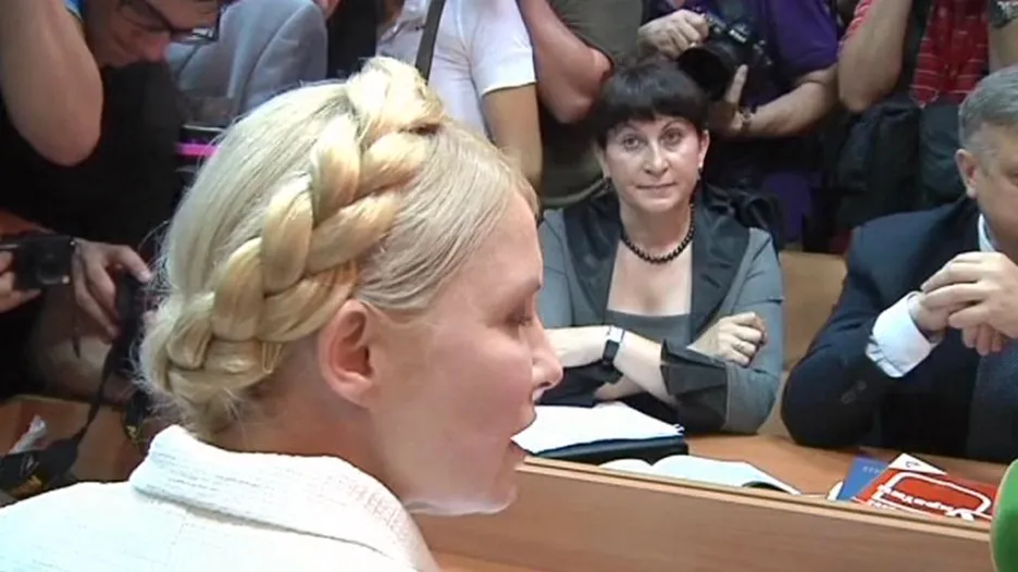 Julija Tymošenková před soudem