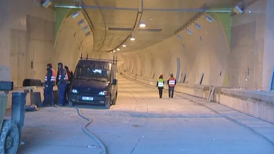 Stavba Královopolského tunelu