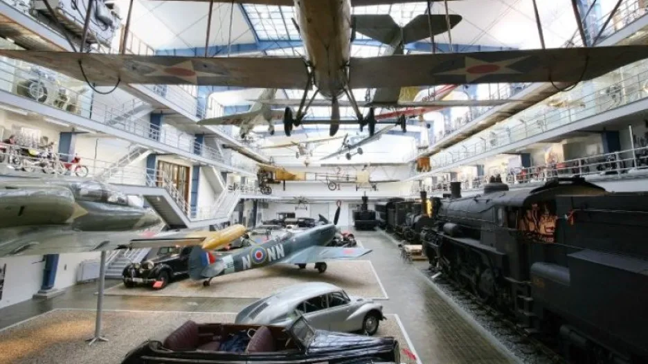 Dopravní hala Národního technického muzea