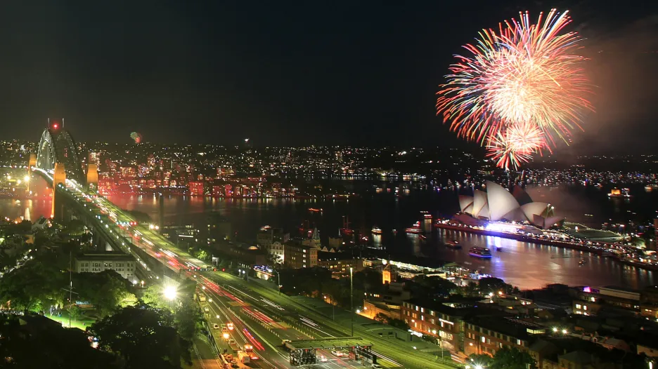 Oslavy nového roku v Sydney