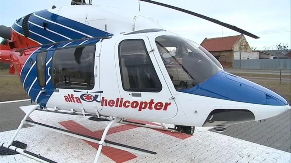 Nový heliport v Kojetíně