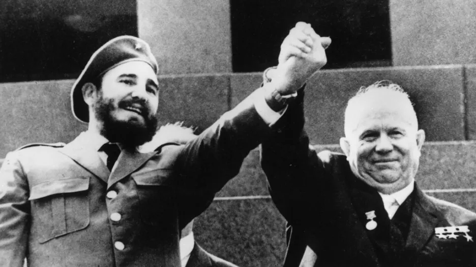 Fidel Castro a Nikita Chruščov