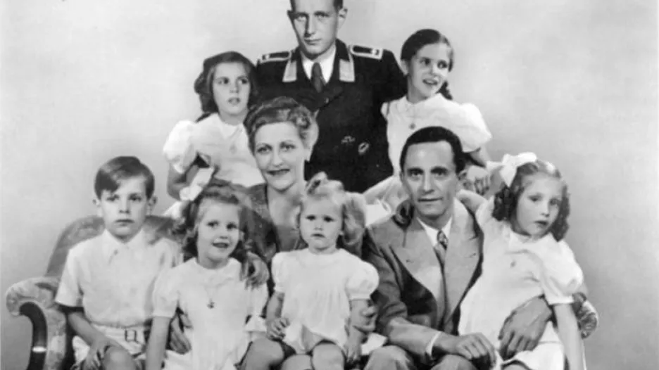 Joseph Goebbels s rodinou