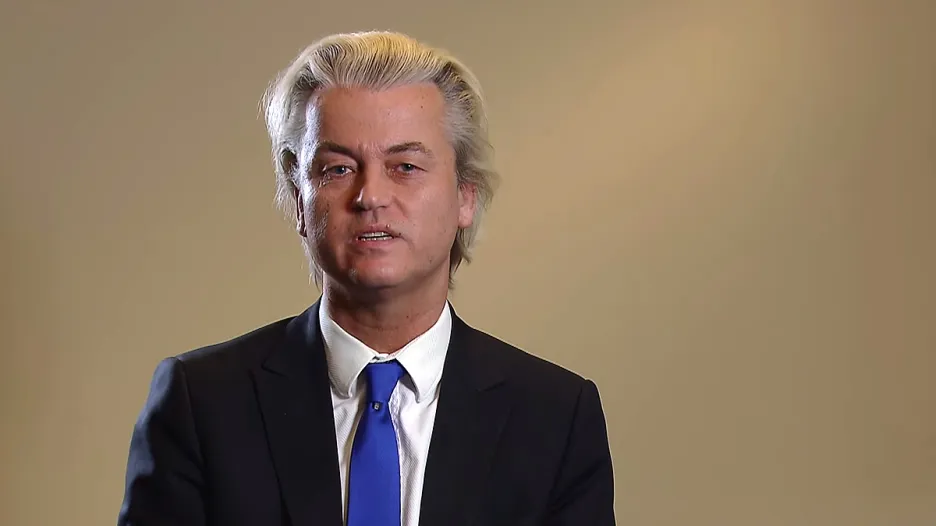 Geert Wilders v předvolebním spotu ukázal karikatury proroka Mohameda