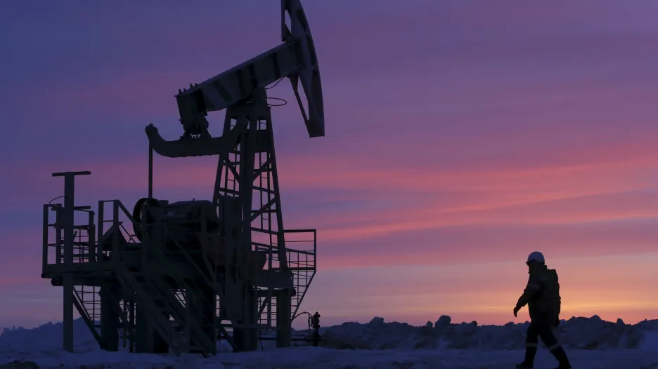 Těžba ropy v Rusku