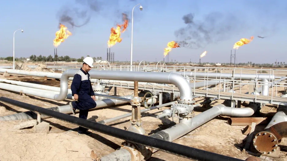 Ropné pole v Iráku