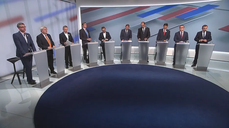 Předvolební debata ČT24: Téma zahraniční politika