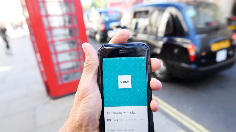 Uber v Londýně