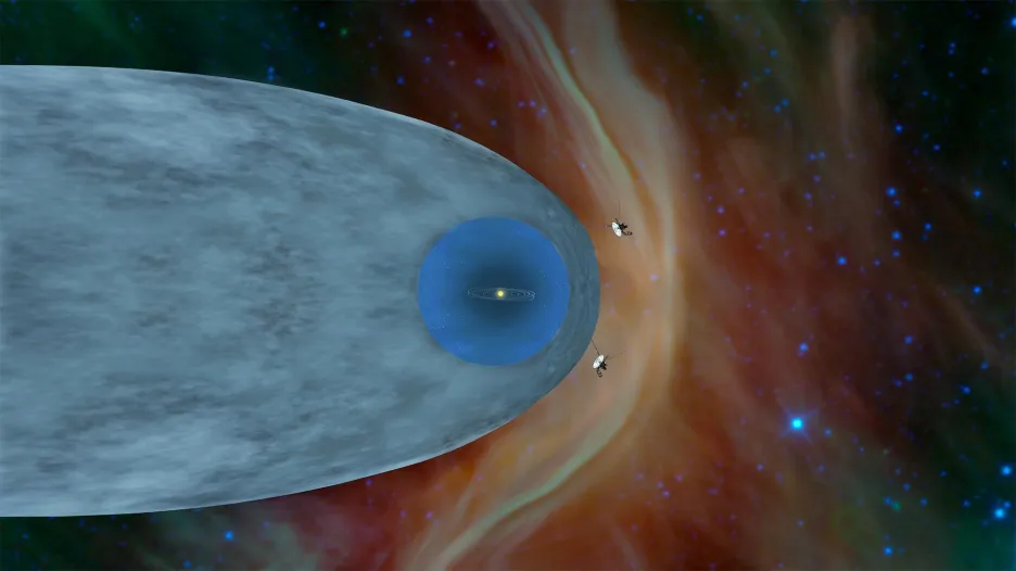 Voyager 2 na hranicích Sluneční soustavy