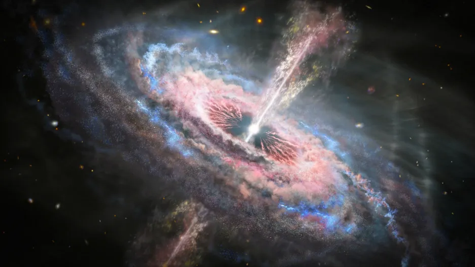 Webbův dalekohled má zkoumat i objekty zvané kvasary