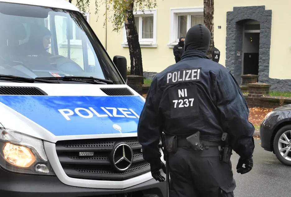 Zátah na islamisty v Německu
