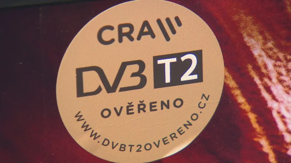 Televize splňující standardy DVB-T2 jsou označeny tímto logem