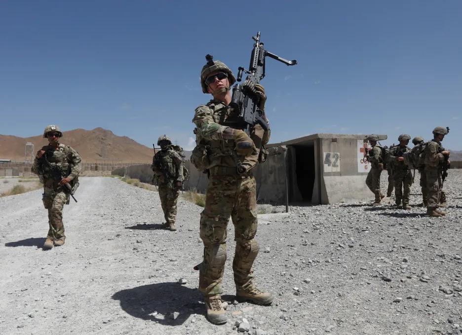 Americké jednotky v Afghánistánu