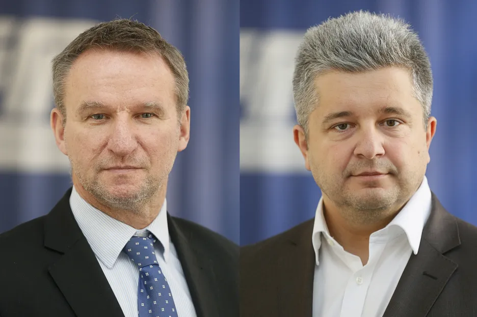Představenstvo Českých drah doplní Michal Heřman (vlevo) a Michal Vereš