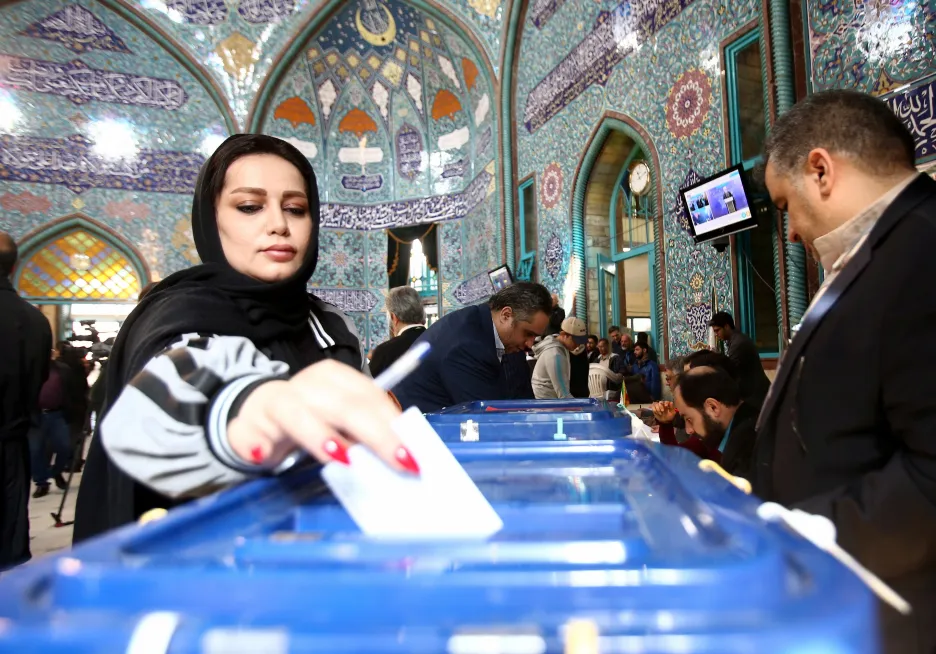 Íránské volby do parlamentu