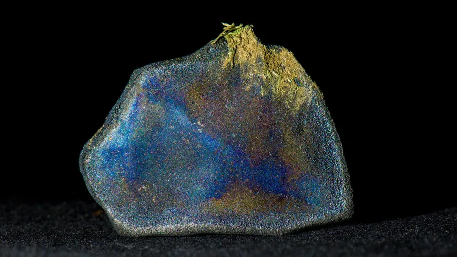 Úlomek kostarického meteoritu