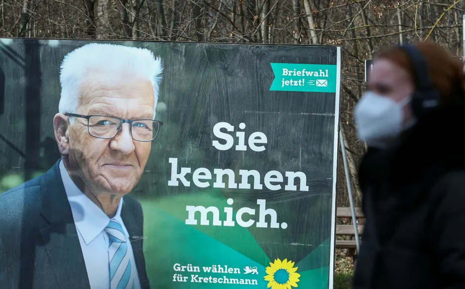 Kretschmannův předvolební plakát: Znáte mě