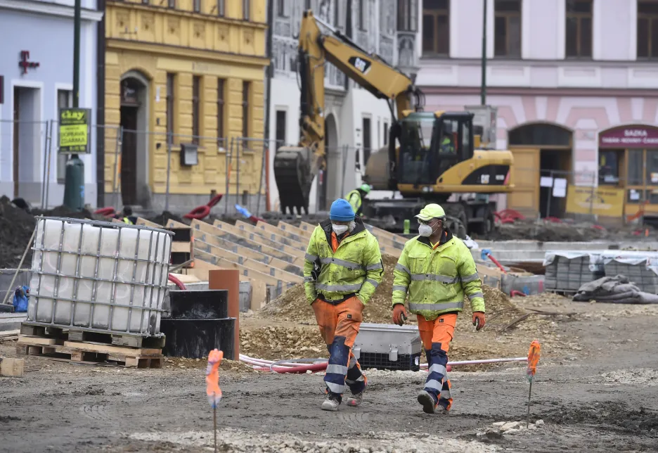 Přestavba Karlova náměstí v Třebíči