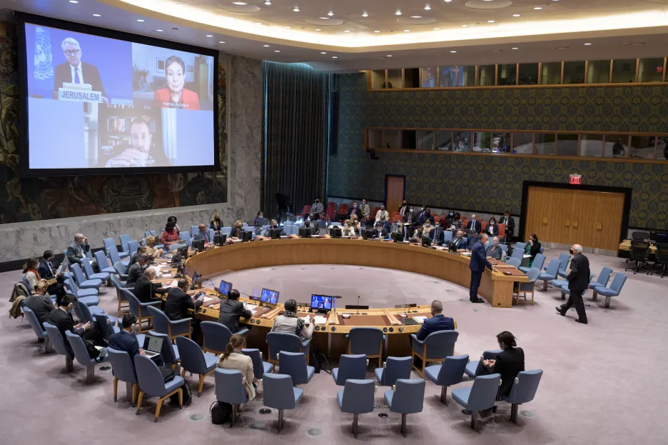 Zasedání Rady bezpečnosti OSN