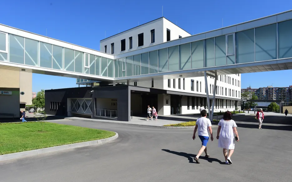 Šternberská nemocnice otevřela nový pavilon interny