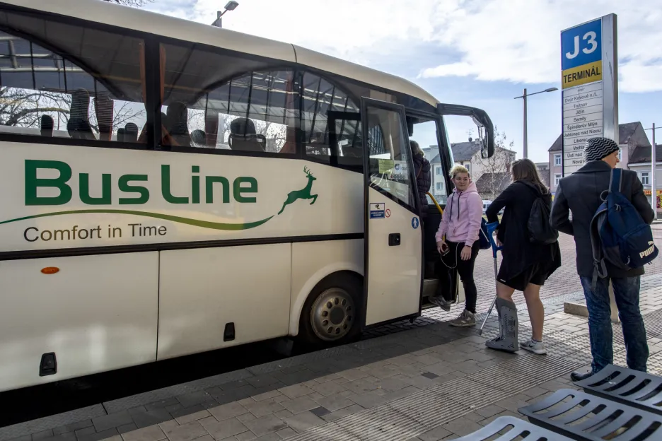 Autobus společnosti BusLine