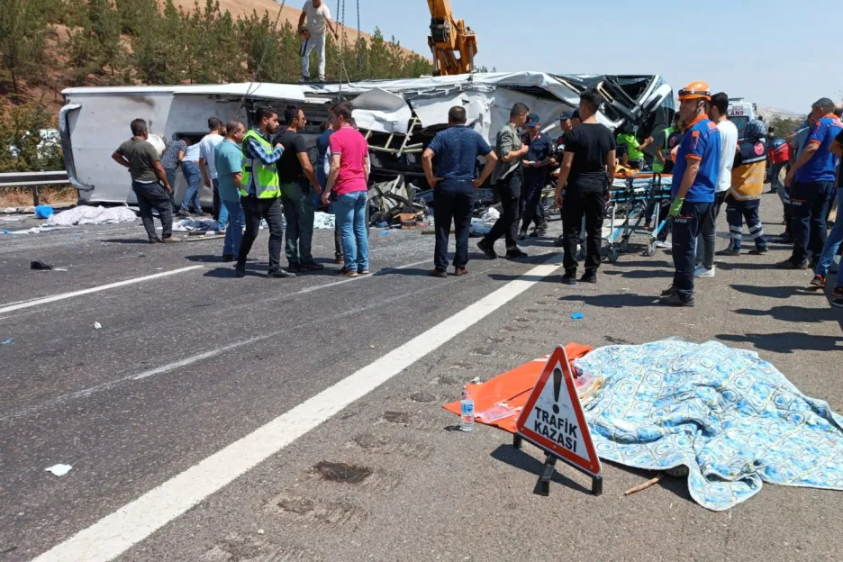 Nehoda autobusu v jižním Turecku