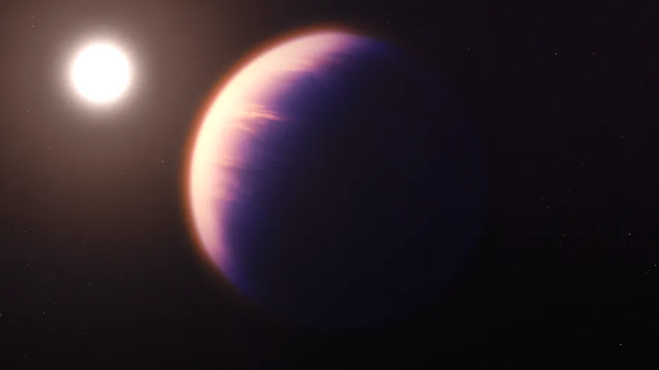 Exoplaneta WASP-39 b  u svého slunce