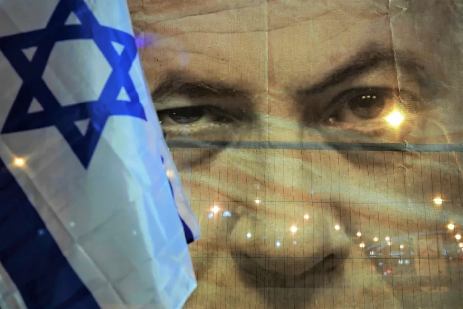 Demonstrace proti soudní reformě Netanjahuovy vlády