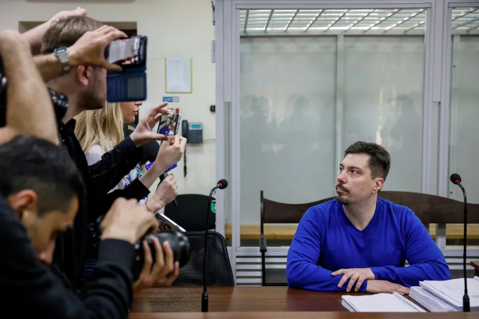 Zadržený bývalý předseda ukrajinského nejvyššího soudu Vsevolod Kňazev