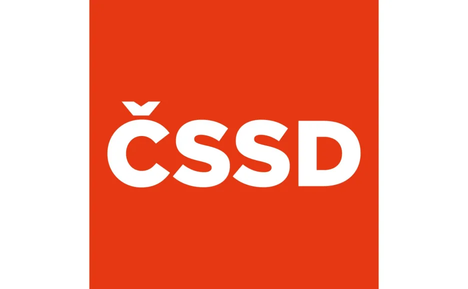 Logo ČSSD z roku 2022