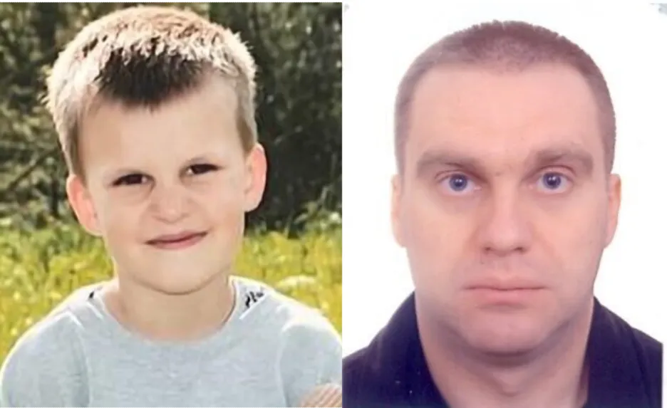 Pohřešovaný chlapec a jeho otec 