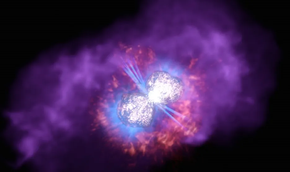 Vizualizace exploze Eta Carinae