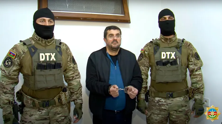 Zatčený bývalý vůdce Náhorního Karabachu Arajik Harutjunjan