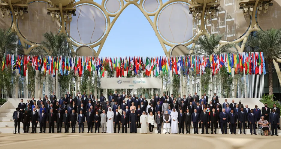 Účastníci konference COP28 v Dubaji