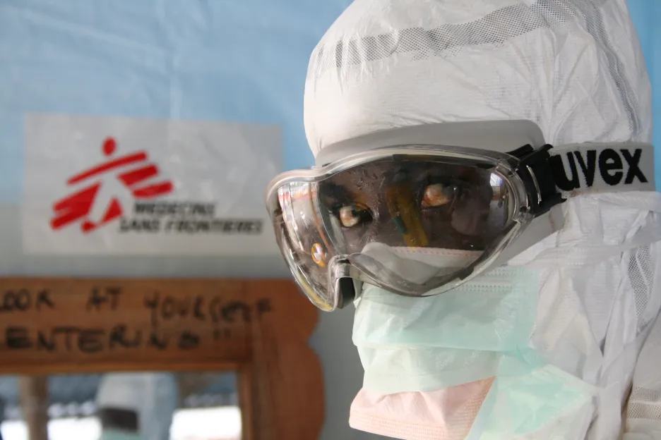 Ebolové centrum v Conakry