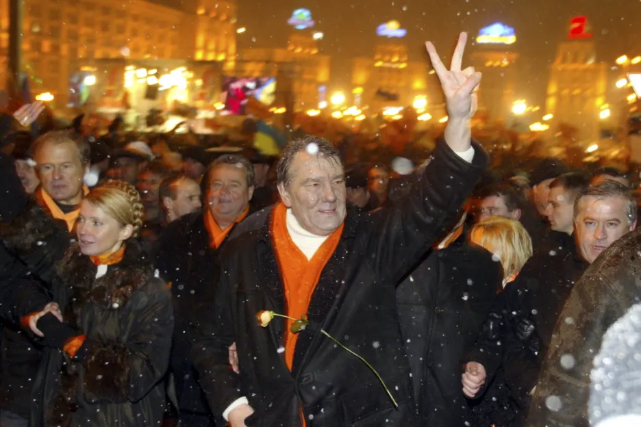 Oranžová revoluce na Ukrajině v roce 2004