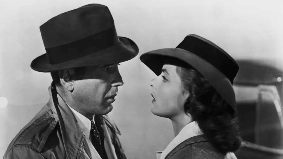 Casablanca / Humphrey Bogart a Ingrid Bergmanová