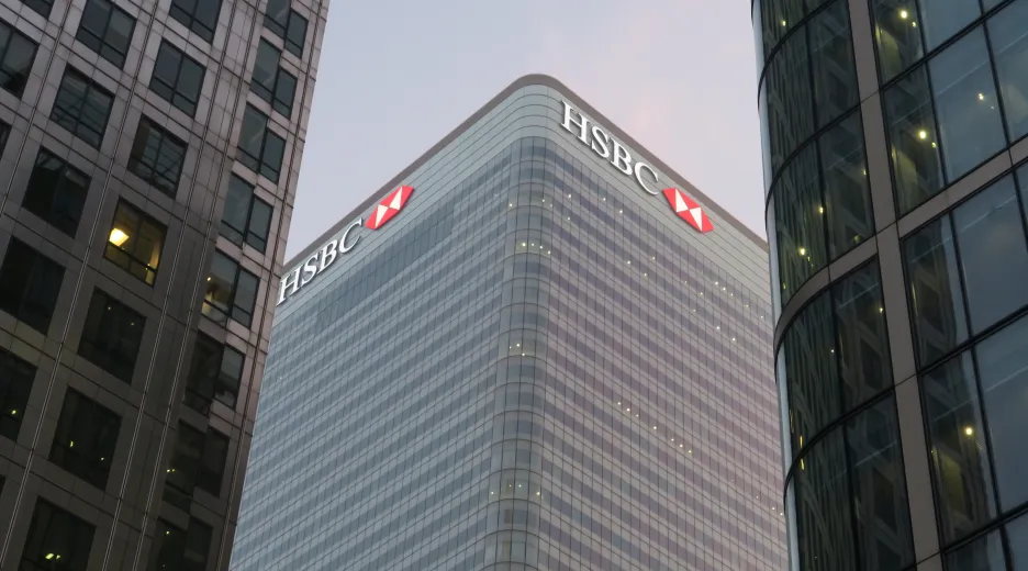 Ústřední banky HSBC v Londýně