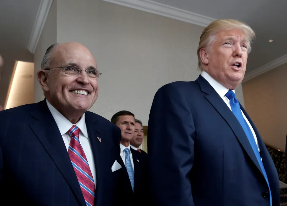 Rudi Giuliani se stal členem Trumpova týmu právníků