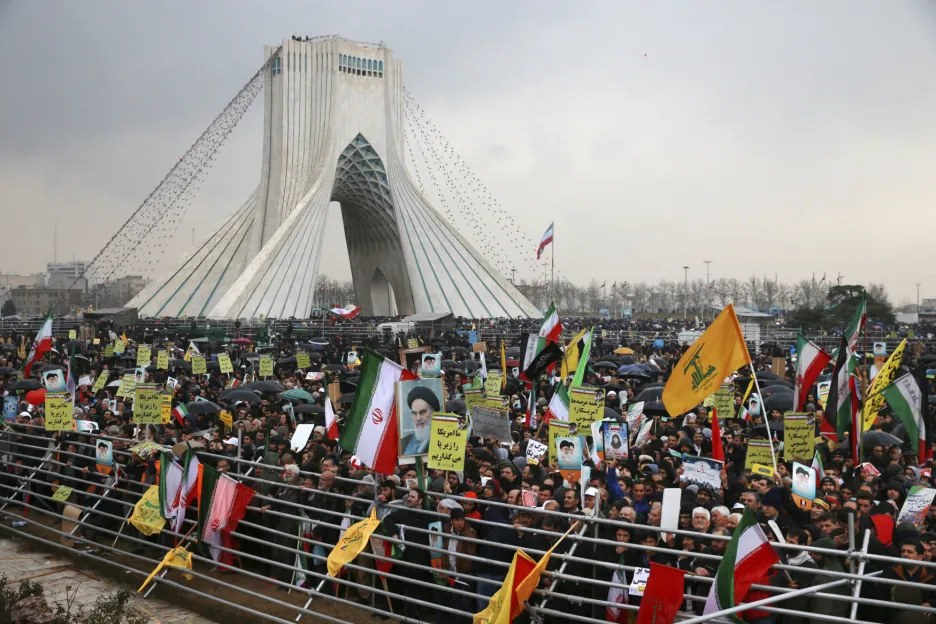 Oslavy 40 let islámské revoluce v Íránu