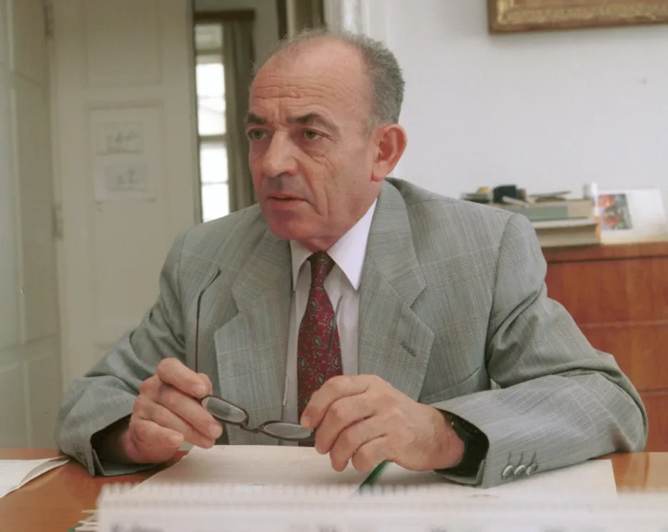 Luboš Dobrovský v roce 1992