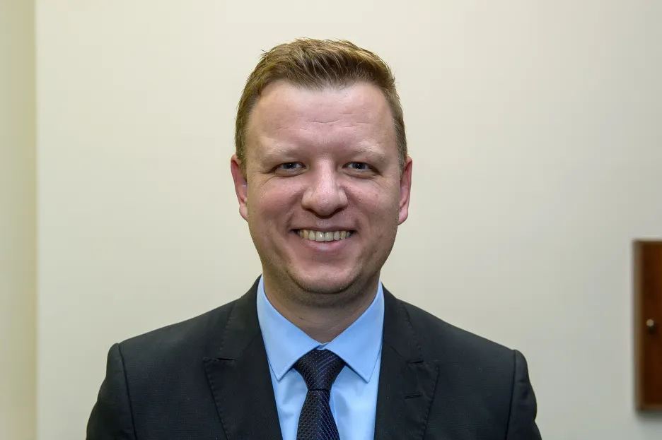 Nově zvolený senátor Hynek Hanza (ODS)