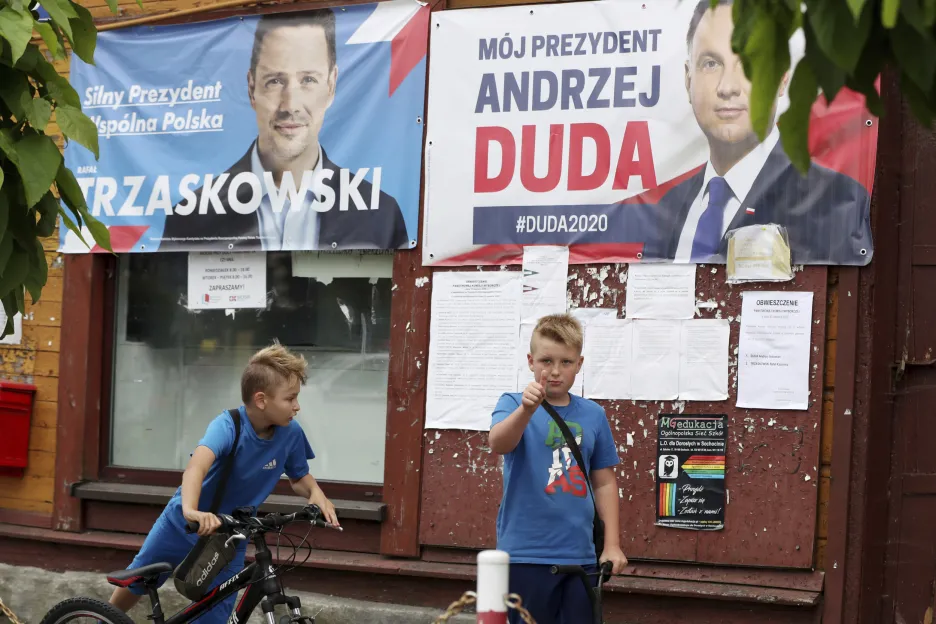 Předvolební kampaň v Polsku