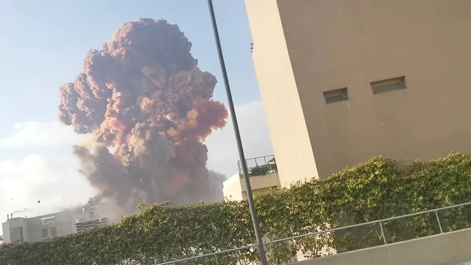 Výbuch v Bejrútu