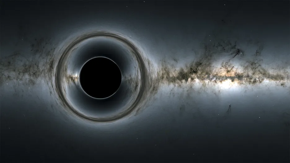 Simulace černé díry