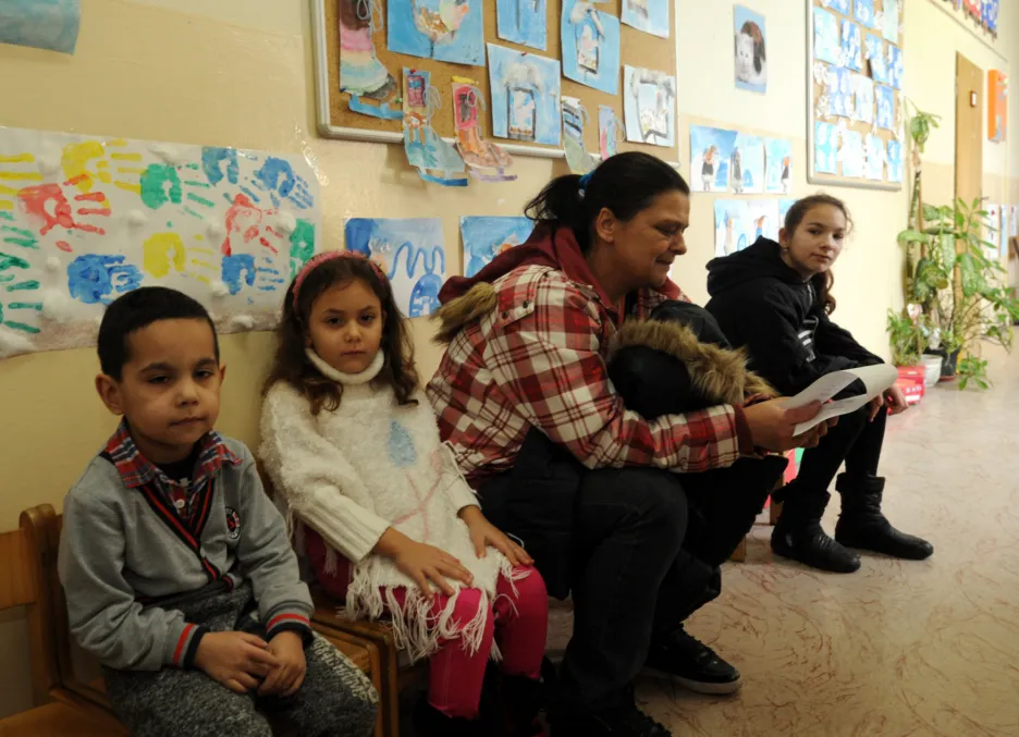 Romské děti ve škole