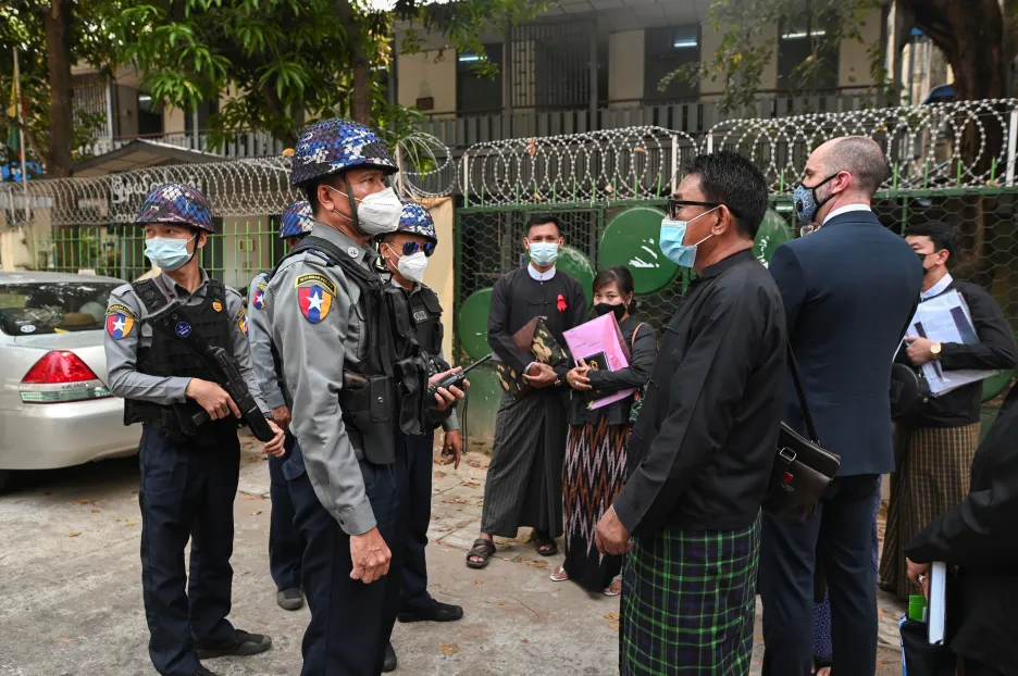 Myanmarská policie
