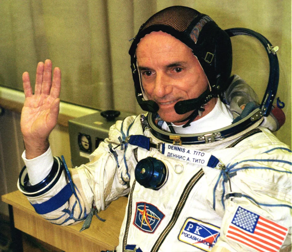 Dennis Tito je považován za prvního vesmírného turisty, byť on sám toto označení odmítá